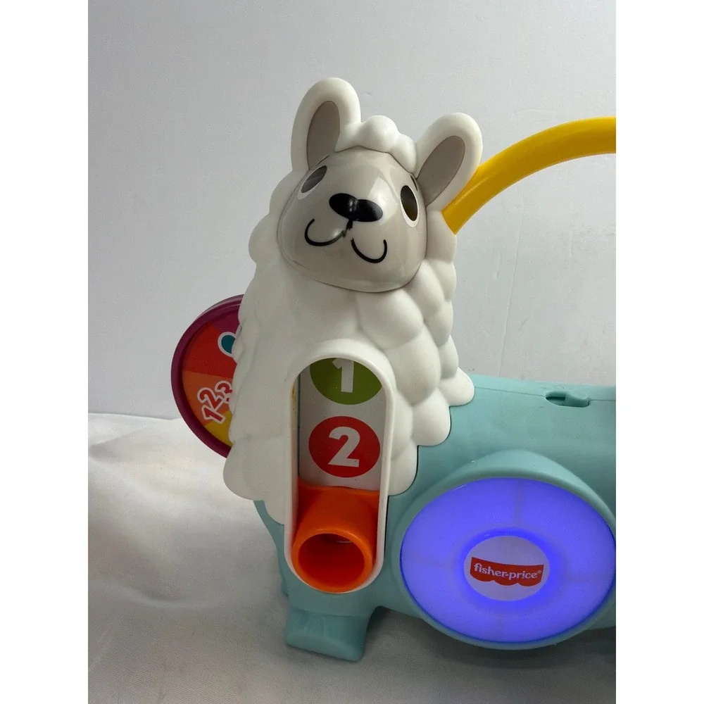 Fisher-Price Linkimals 1-2-3 Llama Musical Interactive Baby Toy Light-Up HJR18